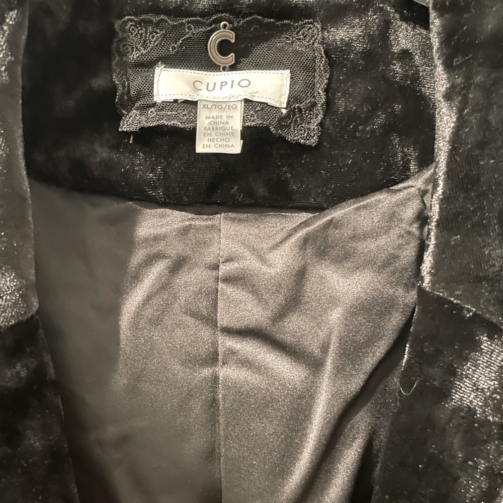 Cupio velvet dress jacket